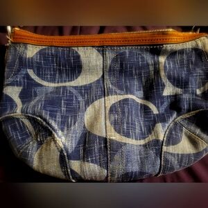 Denim Coach & Wallet Set